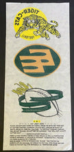 Load image into Gallery viewer, 1960s CFL Football Transfers Saskatchewan Roughriders Tiger Cats Eskimos Rare