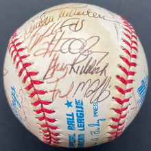 Load image into Gallery viewer, 1998 Tampa Bay Devil Rays Inaugural Team Autographed x33 Baseball MLB Signed JSA