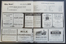 Load image into Gallery viewer, 1947 Chicago Stadium Rare NHL Program Chicago Blackhawks vs Toronto Maple Leafs