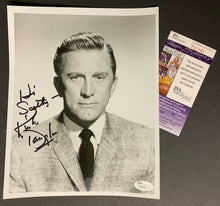Load image into Gallery viewer, Kirk Douglas Signed Autographed Photo Famous Actor + Director Movie Star JSA COA