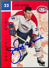 Load image into Gallery viewer, 1995/96 Parkhurst Hockey John Ferguson Autographed Signed Card Missing Link