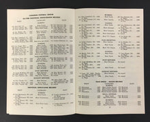 Load image into Gallery viewer, 1963 Canadian Football League CFL Western Conference Statistics Booklet Regina