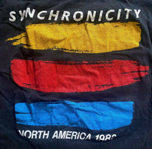 Load image into Gallery viewer, 1983 The Police Synchronicity North American Tour Vintage Concert Band T-Shirt