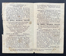 Load image into Gallery viewer, 1906 Mardi Gras Carnival Program Mobile Alabama Historical Publication
