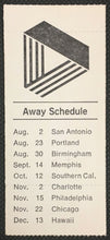 Load image into Gallery viewer, 1975 WFL Football Ticket Shreveport Steamer vs Chicago Winds Game 3