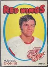 Load image into Gallery viewer, 1971 O-Pee-Chee #133 Marcel Dionne Rookie Card Detroit Red Wings PSA EX-MT 6
