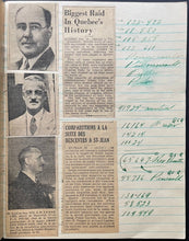 Load image into Gallery viewer, 1930's CCM Scribbler Orange Exercise Book Bicycles Featured Vintage Original