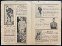 Load image into Gallery viewer, 1929-30 NHL Playoff Program New York Rangers Ottawa Senators Newsy Lalonde