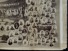 Load image into Gallery viewer, 1898 Rare Historic Cabinet Photo Montreal Football Club Honouring 1st 30 Years