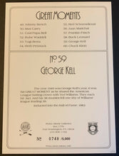 Load image into Gallery viewer, George Kell Signed Autographed Perez Steele Great Moments Baseball Photo MLB
