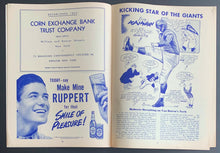 Load image into Gallery viewer, 1949 New York Giants 25th Anniversary Football Program vs Philadelphia Eagles