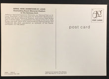 Load image into Gallery viewer, Vintage Baseball Postcard Aerial View St Louis Cardinals Busch Memorial Stadium