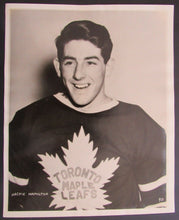 Load image into Gallery viewer, 1942 NHL Toronto Maple Leafs Vintage Jackie Hamilton Team Issued Hockey Photo