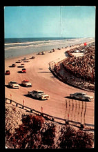 Load image into Gallery viewer, 1958 Daytona 500 Racing Daytona Beach Florida Vintage Postcard