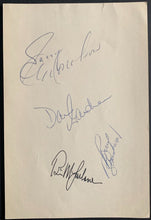 Load image into Gallery viewer, 1970's Hockey Night In Canada Promo Card Autographed Brian McFarlane NHL Hockey