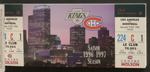Load image into Gallery viewer, Montreal Canadiens Full Ticket Book 1st Season Molson Centre NHL Hockey Vintage