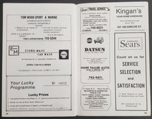 Load image into Gallery viewer, 1973-74 OHA Peterborough Program Petes vs Kitchener Rangers Hockey Vintage