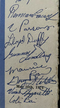 Load image into Gallery viewer, 1974 Signed Conacher Dinner Program Autographed 27 Jockeys + Racing Figures