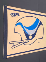 Load image into Gallery viewer, USFL Football New Orleans Breakers Pennant Vintage United States Football