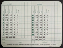 Load image into Gallery viewer, 1998 Masters Golf Champion Mark O'Meara Autographed Signed Scorecard 1998 Issue