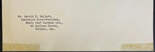 Load image into Gallery viewer, 1969 Signed Letter Lester B Pearson Autographed Canadian PM Politics JSA LOA