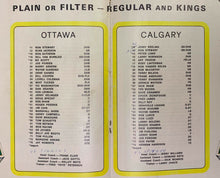 Load image into Gallery viewer, 1968 Grey Cup Program CFL Football CNE Ottawa Rough Riders Calgary Stampeders