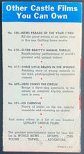 Load image into Gallery viewer, 1943 Castle Films Joe Louis Famous Fights + New Home Movies Fold-Out Brochure