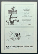 Load image into Gallery viewer, 1966 Calgary Old Time Hockey Players Benevolent Assoc. Official Game Program NHL
