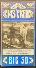Load image into Gallery viewer, 1970 CKFH Radio Survey Record Chart Toronto Music John Lennon The Beatles