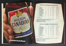 Load image into Gallery viewer, 1980 NHL Hockey Northlands Coliseum Program Edmonton Oilers Gretzky 1st Year