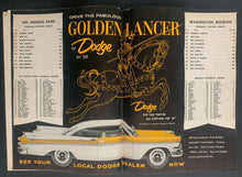 Load image into Gallery viewer, 1958 NFL Program LA Times 14th Annual Charity Football Game Rams vs Redskins