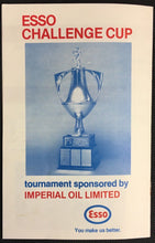 Load image into Gallery viewer, 1986 Esso Challenge Cup Hockey Program NHLers Lineup Scott Stevens Eric Lindros