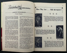 Load image into Gallery viewer, 1946 Toronto Huskies 3rd Game Program Maple Leafs Gardens VTG Basketball NBA