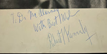 Load image into Gallery viewer, Robert F. Kennedy Autographed Signed Photo + Inscribed USA Attorney General JSA