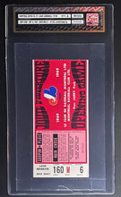 Load image into Gallery viewer, 1969 Montreal Expos 1st MLB Season Home Game Ticket Jarry Park Baseball Vintage