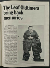 Load image into Gallery viewer, 1984 NHL Hockey Program Toronto Maple Leafs Gardens Versus Flying Fathers Orr