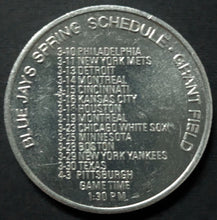 Load image into Gallery viewer, 1977 Toronto Blue Jays Inaugural Season Spring Training Silver Coin Labatts MLB
