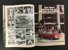 Load image into Gallery viewer, 1977 National League Championship Baseball Program + Ticket Dodgers vs Phillies