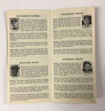 Load image into Gallery viewer, Baseball Handbook And Schedules 1960 United Press International