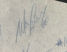 Load image into Gallery viewer, 1985 Signed IIHF World Championships Canada Pennant Autographed Mario Lemieux