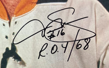 Load image into Gallery viewer, Derek Sanderson Signed Boston Bruins Hockey Promo Photo Autographed ROY Insc JSA