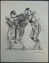 Load image into Gallery viewer, 1981 Washington Redskins Shell Oil NFL Football Prints x7 Different Vintage