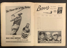 Load image into Gallery viewer, 1943 World Series Program Yankee Stadium New York vs St Louis Cardinals Vintage