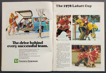 Load image into Gallery viewer, 1978 London Gardens Labatt Cup Hockey Program Autographed By Roger Neilson