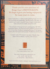 Load image into Gallery viewer, Ringo Star Signed Limited Edition Autographed Book+Photograph Portfolio+Poster