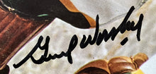 Load image into Gallery viewer, 1972 Minnesota North Stars Gump Worsley Signed Program Autographed vs Flames JSA