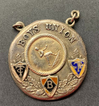 Load image into Gallery viewer, Circa Early 1900's Football Medal Boys Union Made in Toronto Historical Sports