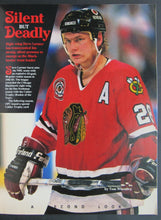 Load image into Gallery viewer, 1991 Beckett Hockey Monthly Magazine Autographed By Eric Lindros World Juniors