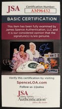 Load image into Gallery viewer, Rube Marquard Signed Hall Of Fame Plaque Autographed Postcard Giants MLB JSA