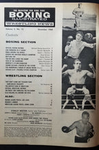 Load image into Gallery viewer, 1960 Boxing Illustrated Magazine Archie Moore + Early Cassius Clay Featured Vtg